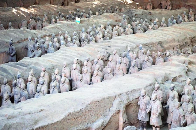 秦始皇兵马俑1号陪葬坑