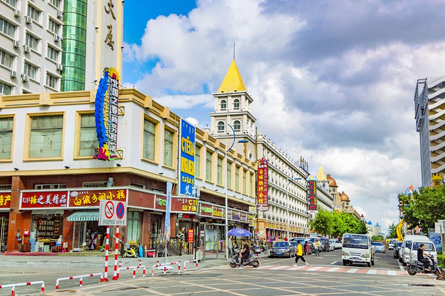 中俄商贸步行街