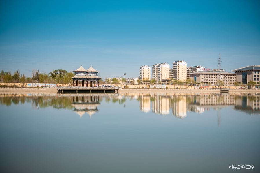 党河风情线国家水利风景区旅游景点图片
