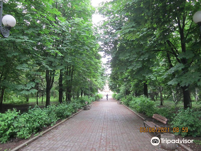 Central City Park Named After Vasiliy Dzharty