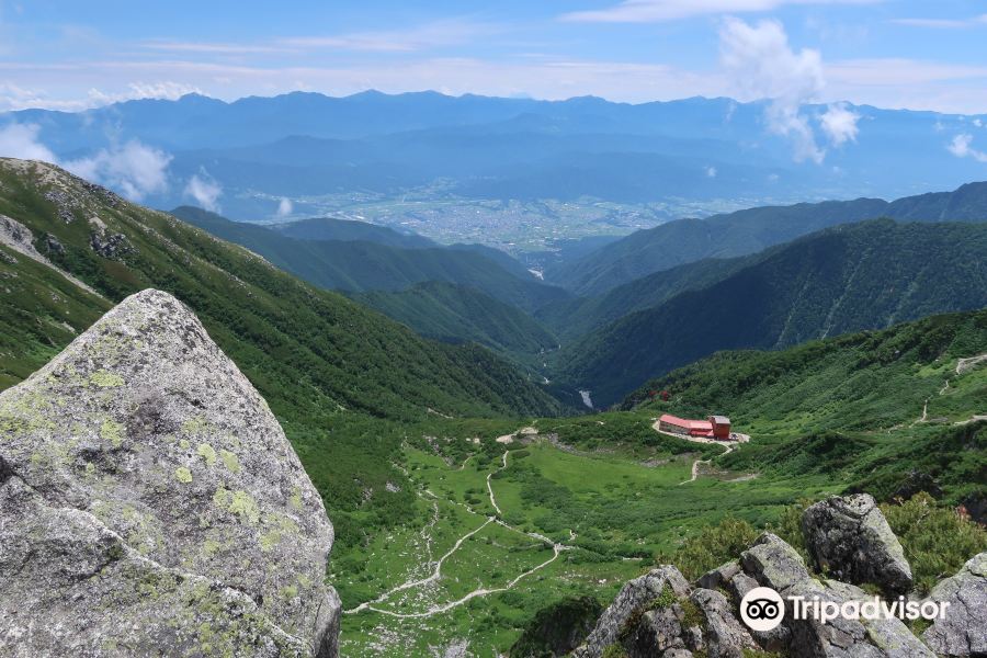 宝剣岳旅游景点图片