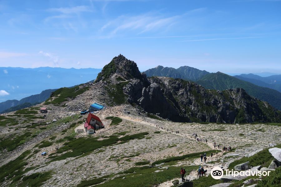 宝剣岳旅游景点图片