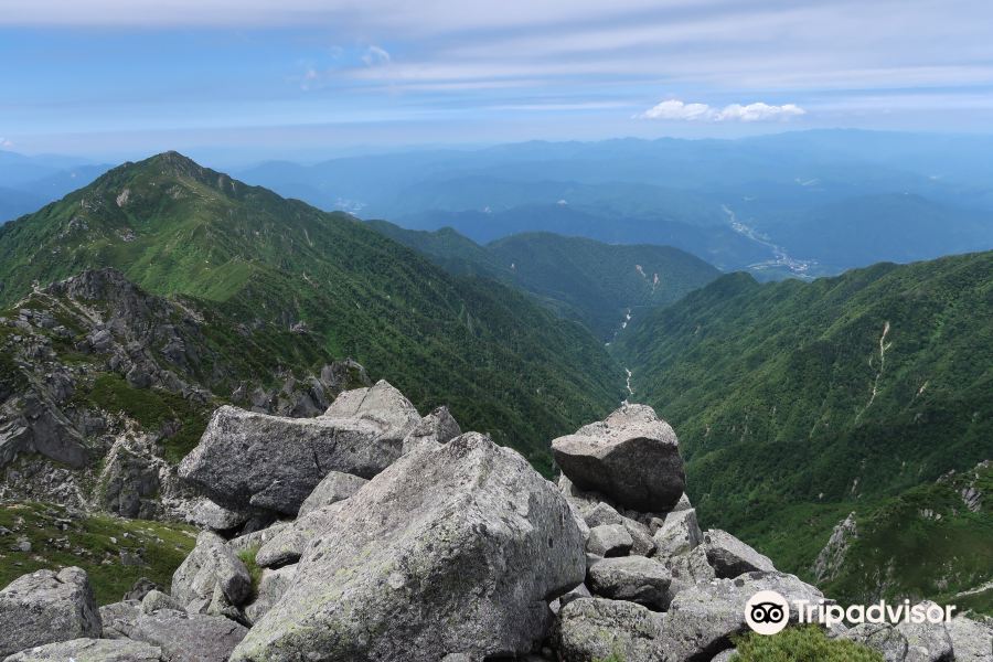 宝剣岳旅游景点图片