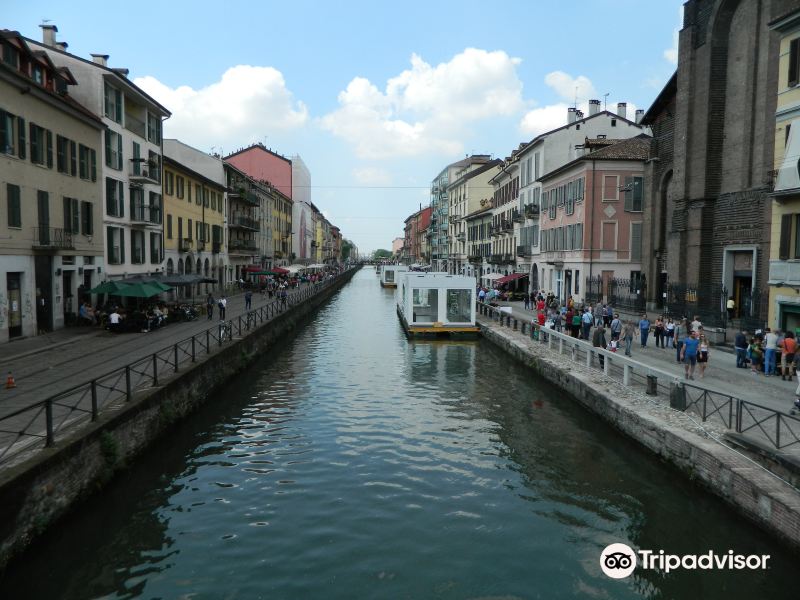 米兰运河旅游景点图片