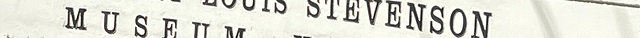 Robert Louis Stevenson Museum