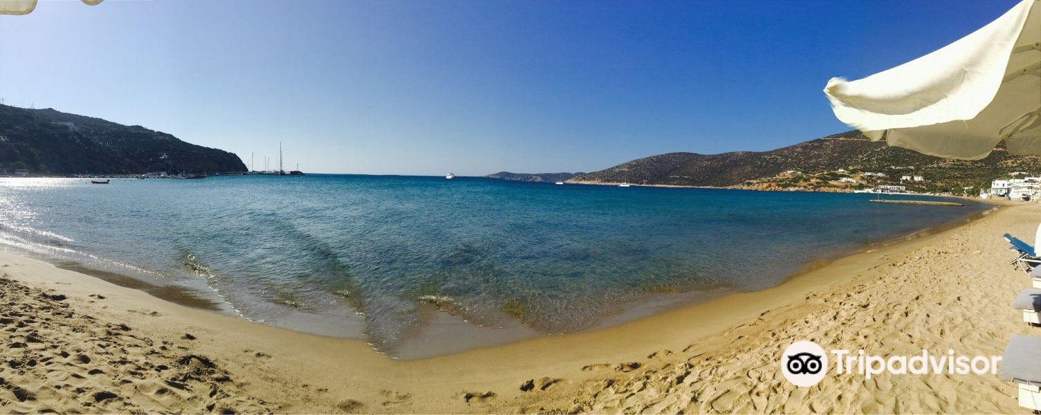 Platis Gialos海滩旅游景点图片
