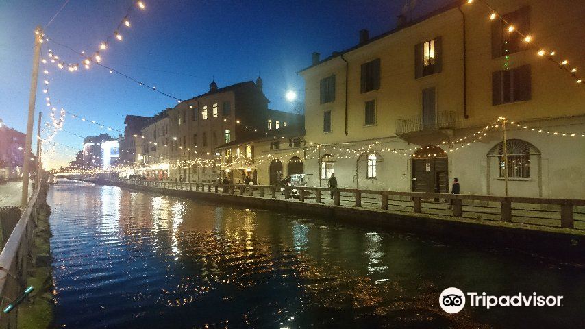 米兰运河旅游景点图片