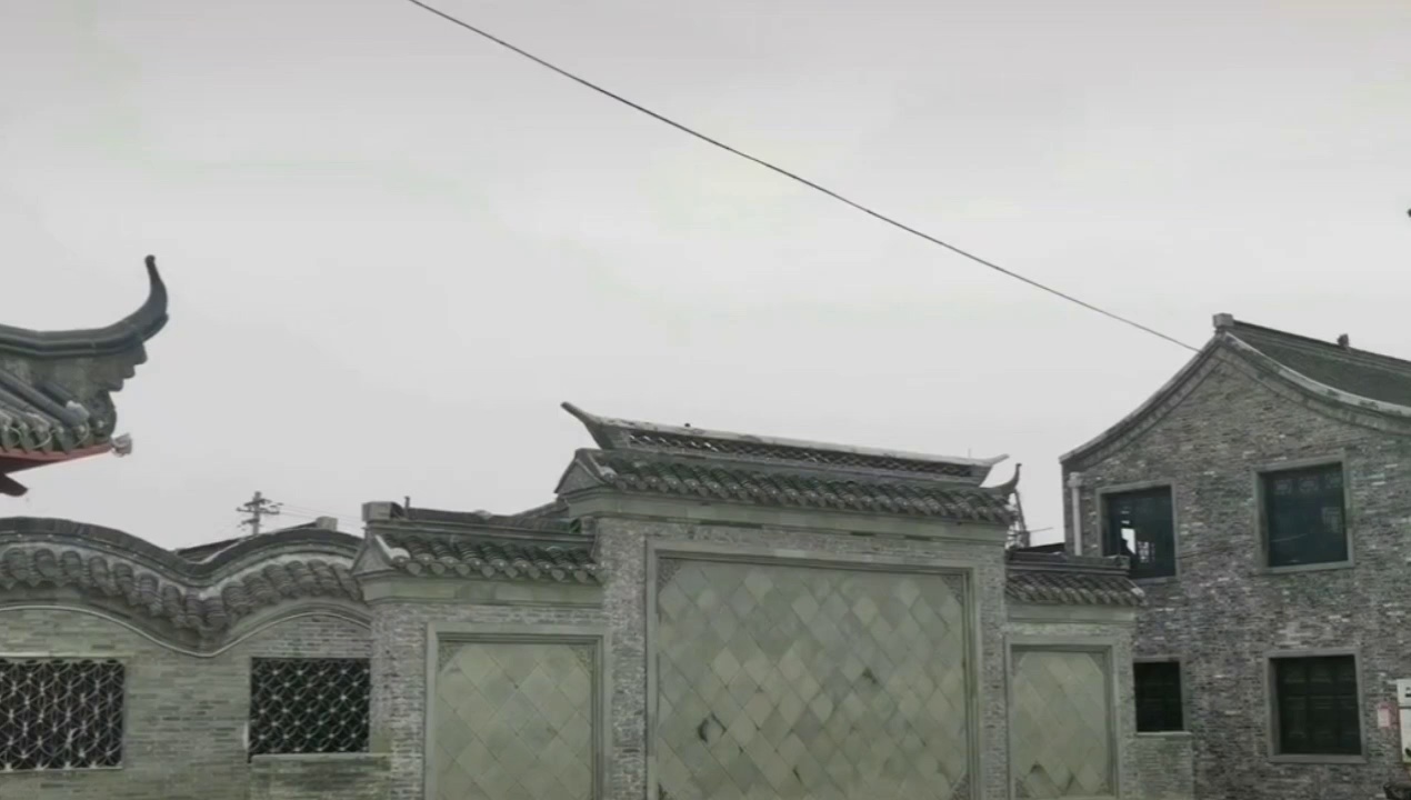 兴化金东门老街实拍图